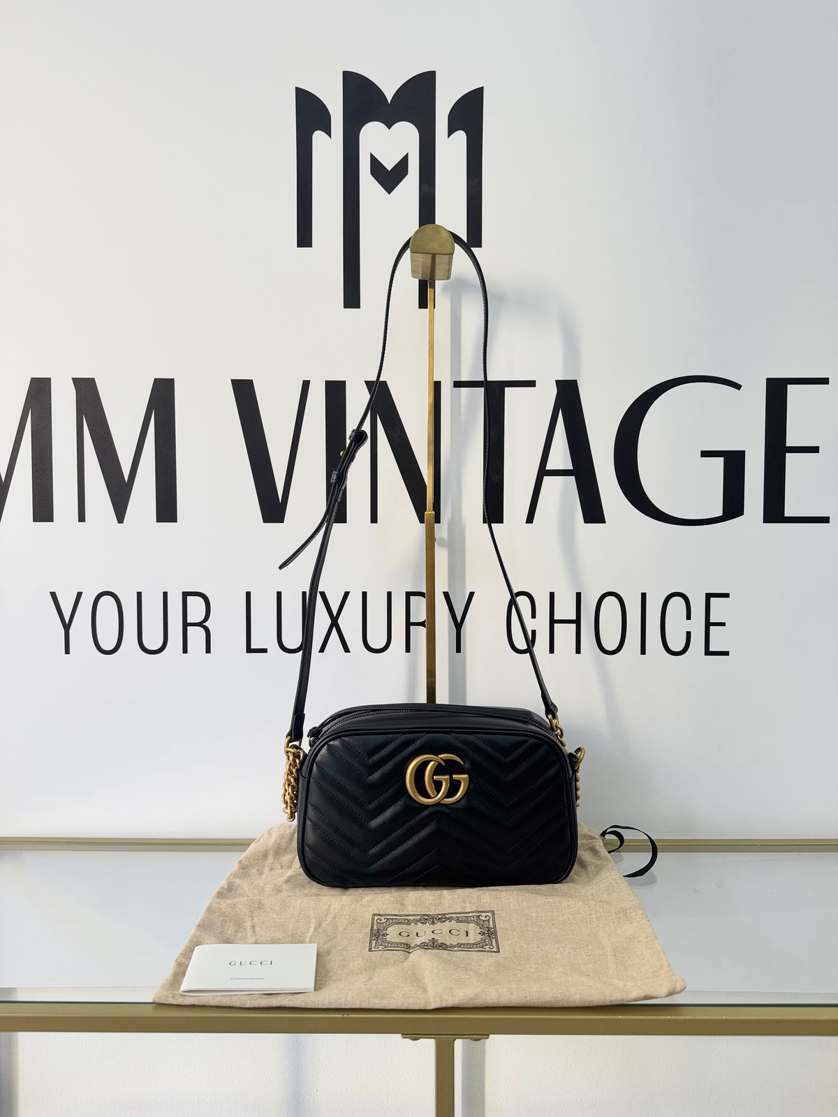 Borsa Camera Bag GG Marmont Matelassé Gucci