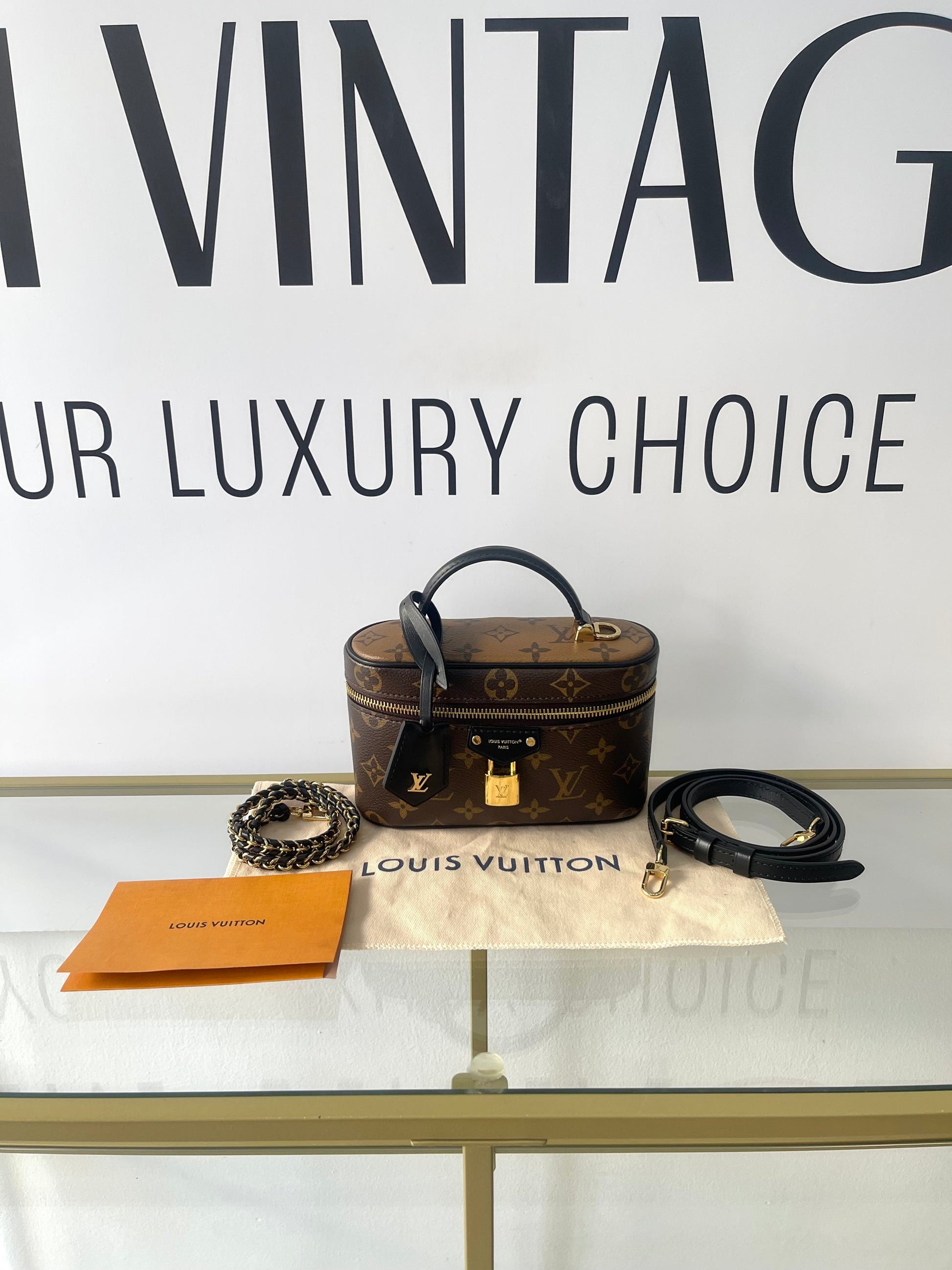 Borsa Vanity PM Monogram Reverse Louis Vuitton
