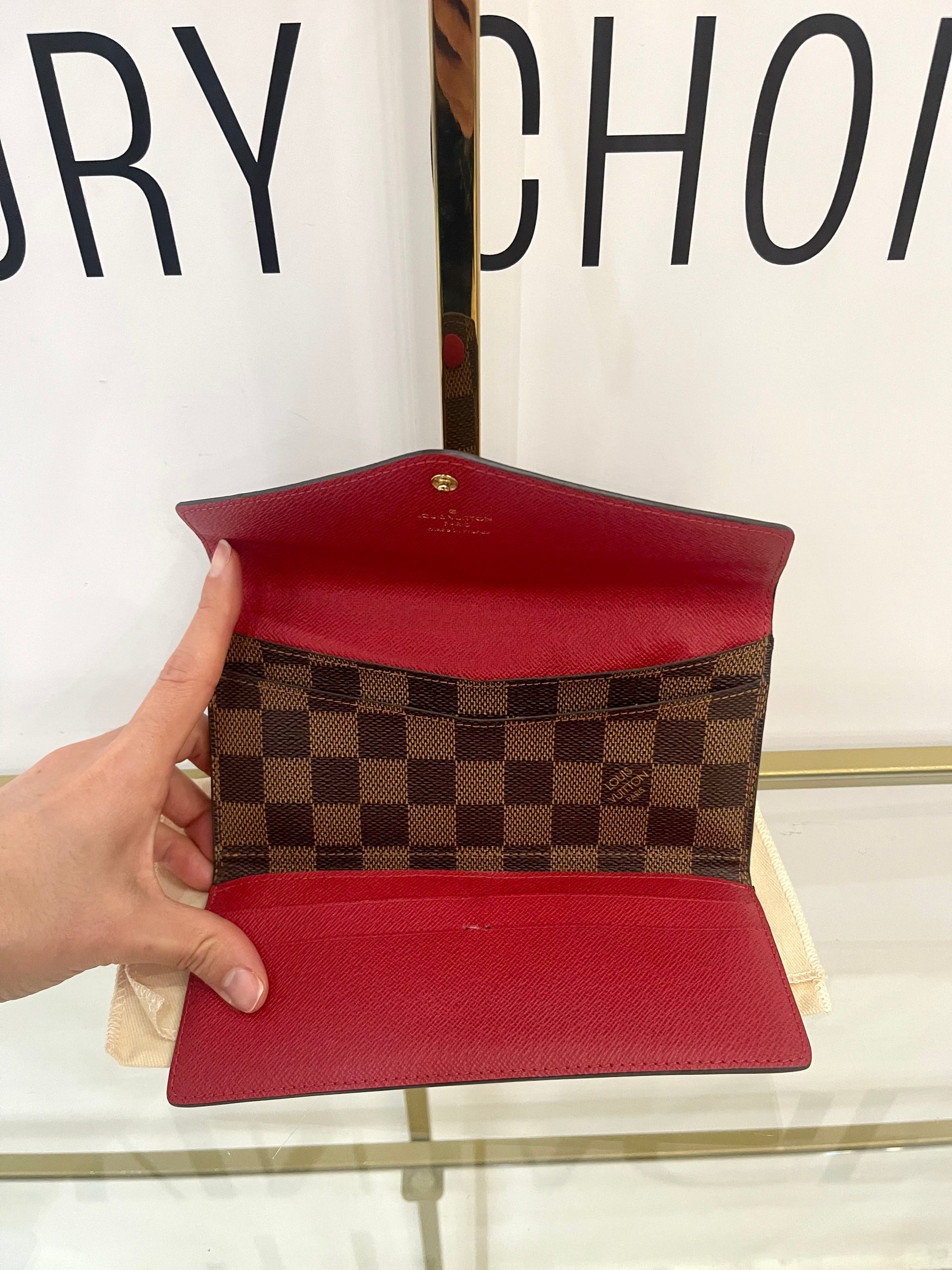 Portafoglio Josephine Damier Ebéne Louis Vuitton