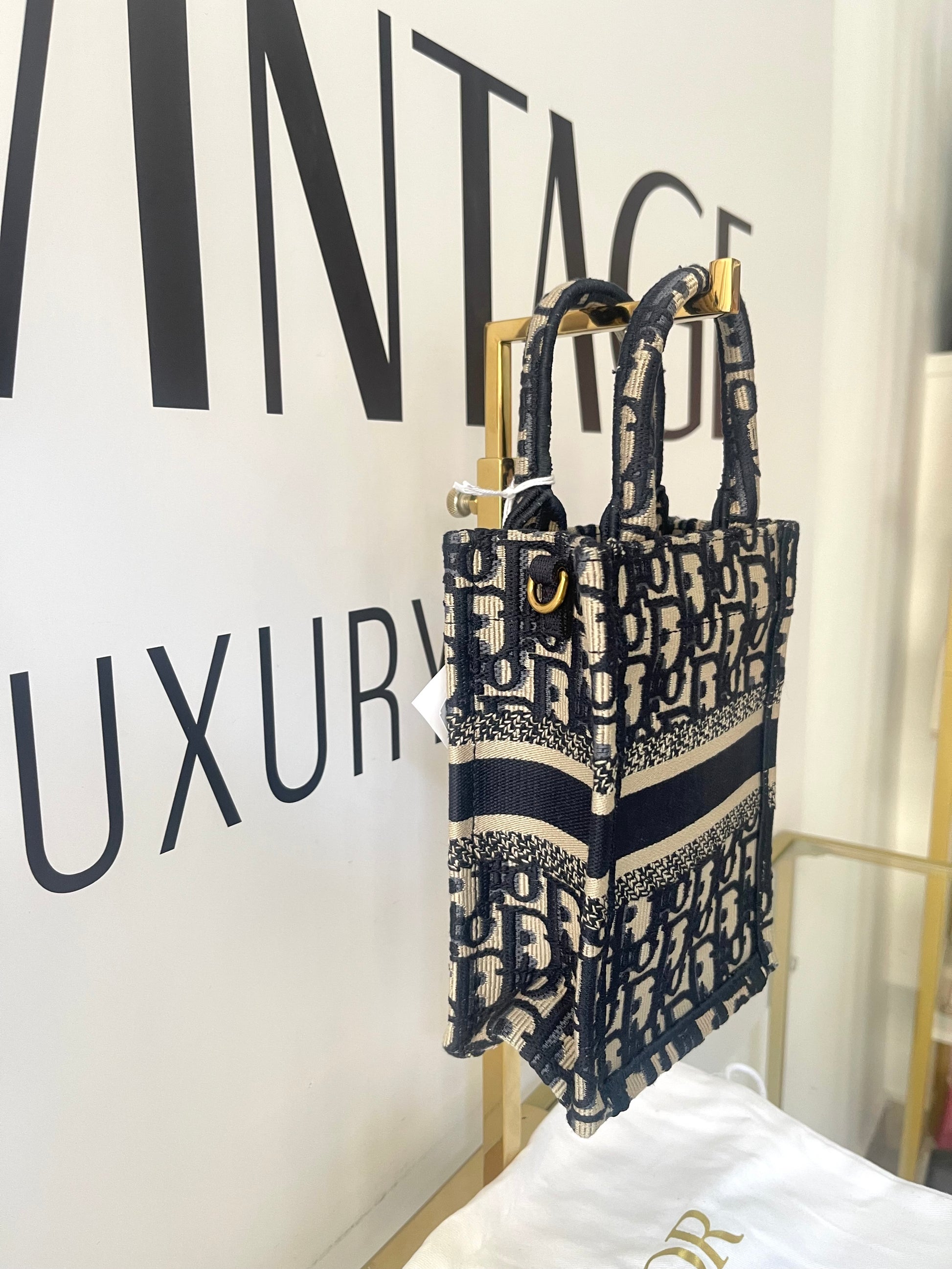 Borsa Dior Book Tote Mini Christian Dior