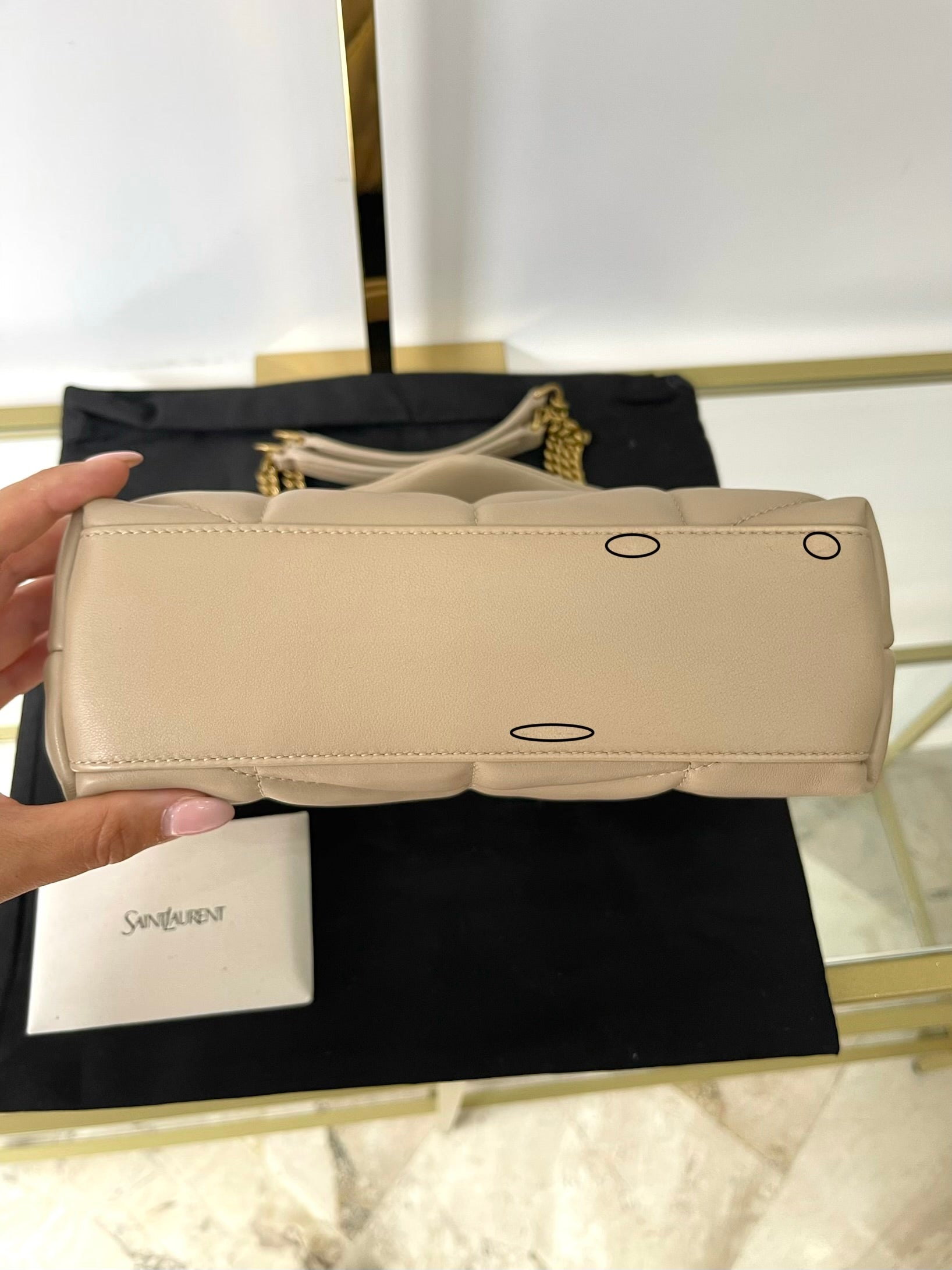 Borsa Puffer Toy Saint Laurent