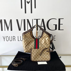 Borsa Shopping Giglio GG Crystal Gucci