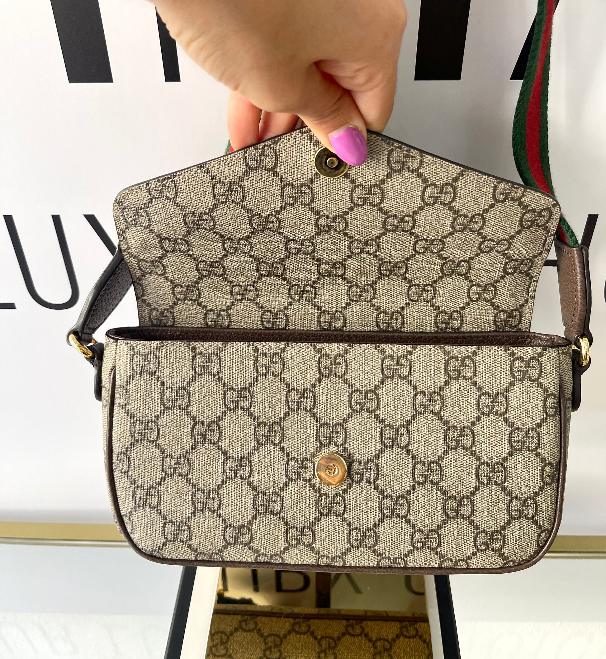 Pochette Ophidia GG Supreme Gucci