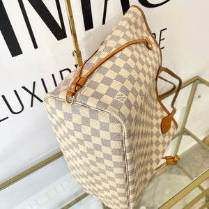 Borsa Neverfull MM  Damier Azur Louis Vuitton