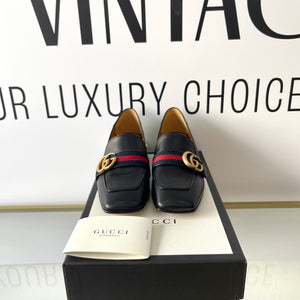Mocassino GG con perle Gucci