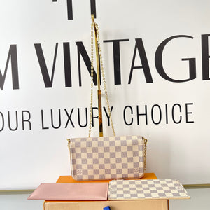 Pochette Félicie Damier Azur Louis Vuitton