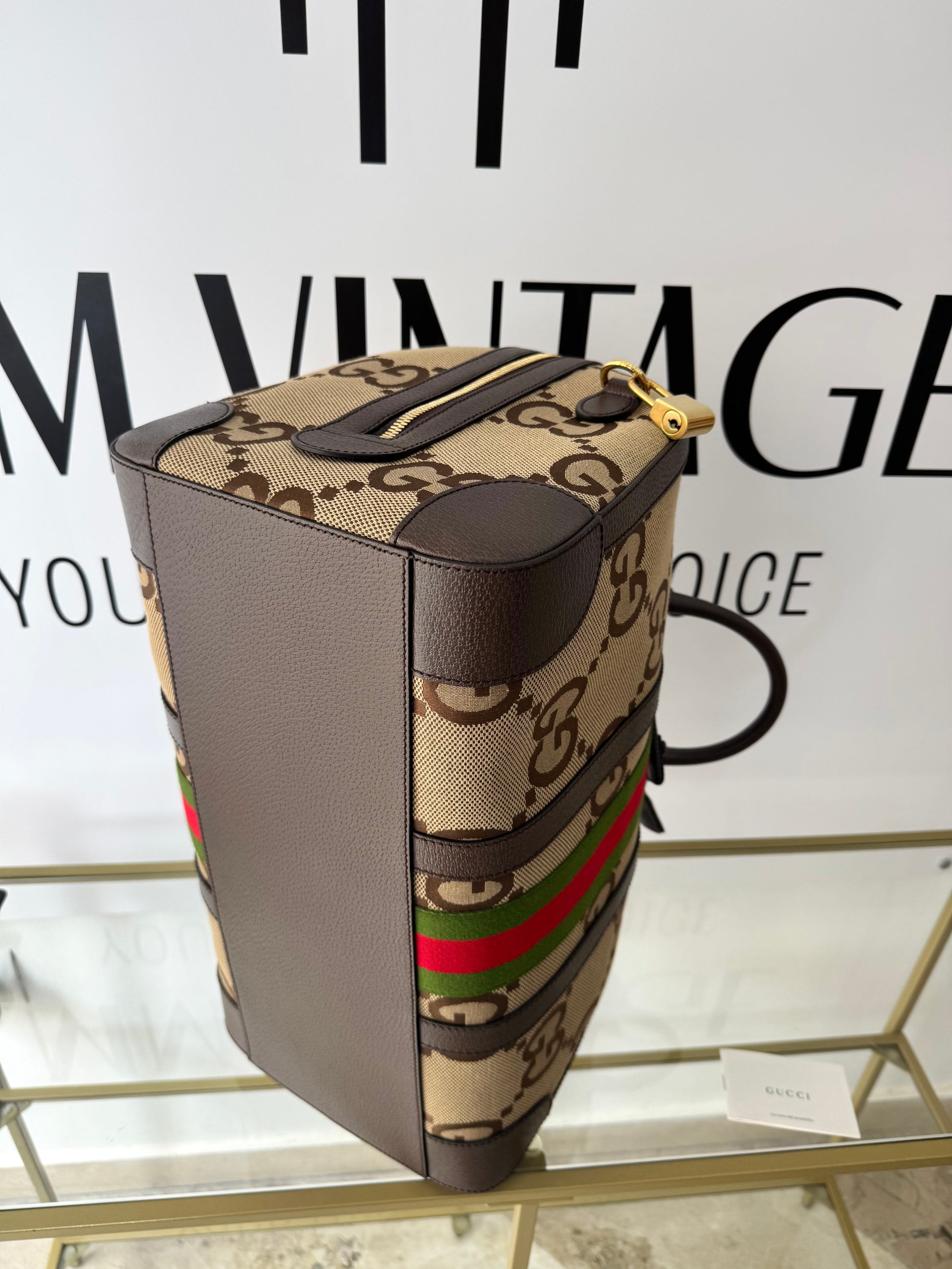 Borsone Savoy GG Jumbo Gucci