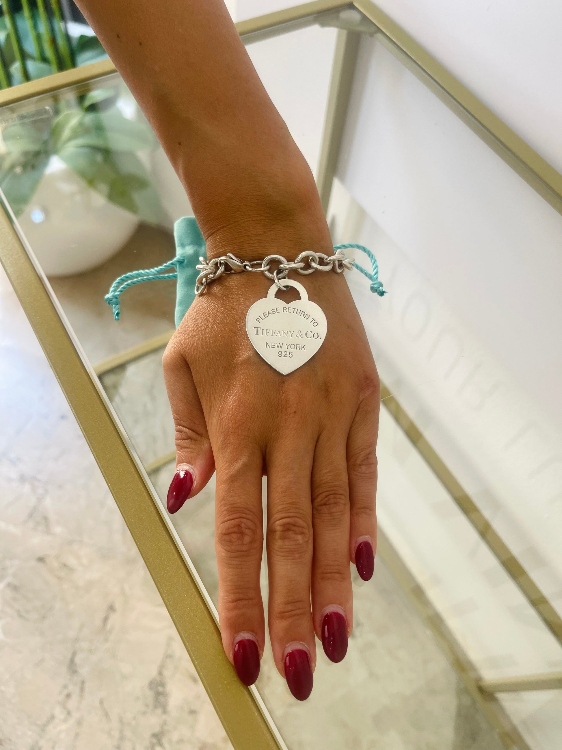 Bracciale a Maglie Cuore XL Tiffany