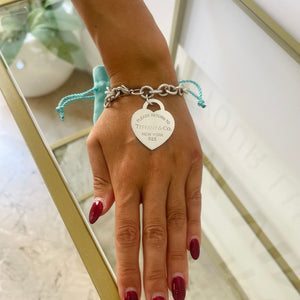 Bracciale a Maglie Cuore XL Tiffany