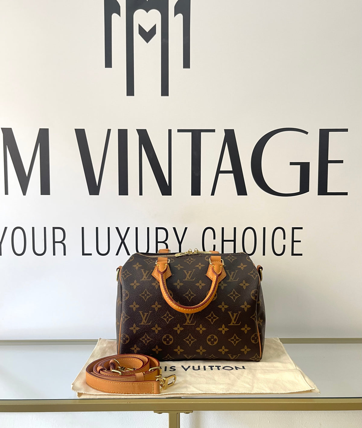 Borsa Speedy Bandoulière 25 Monogram Louis Vuitton