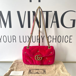 Borsa Marmont 26 Velvet GG Torchon Gucci
