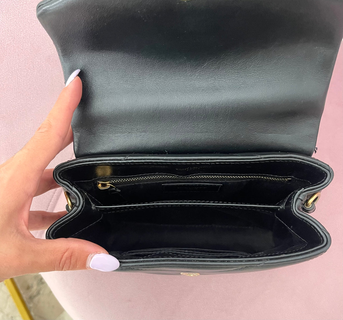 Borsa LouLou Toy hw oro Saint Laurent