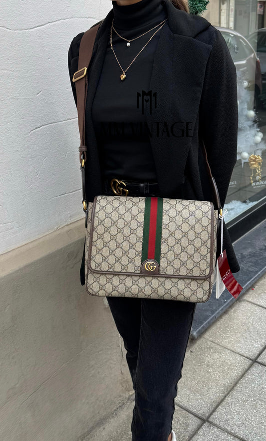 Borsa Ophidia GG Supreme Misura Media Gucci