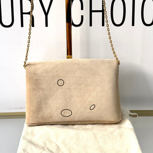 Pochette Cassandre in Suede Saint Laurent