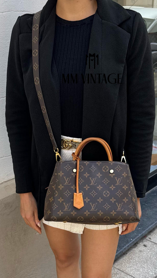 Borsa Montaigne PM Monogram Louis Vuitton