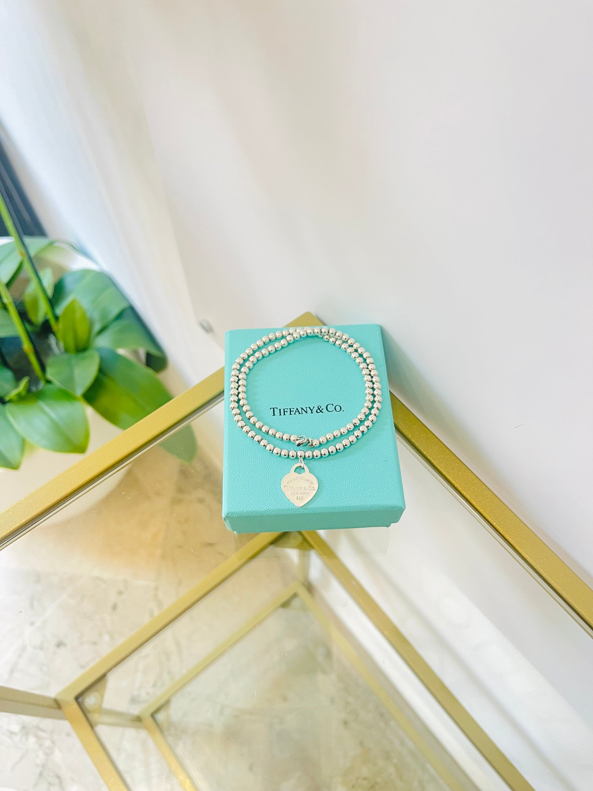 Collana Bead Cuore Small Tiffany