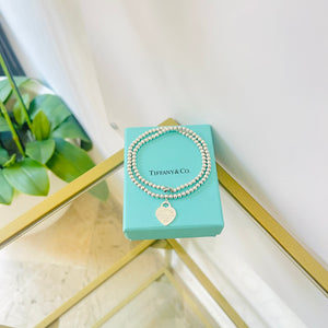 Collana Bead Cuore Small Tiffany