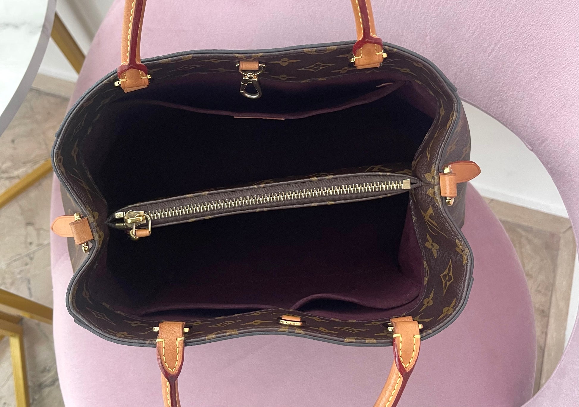 Borsa Montaigne MM Monogram Louis Vuitton