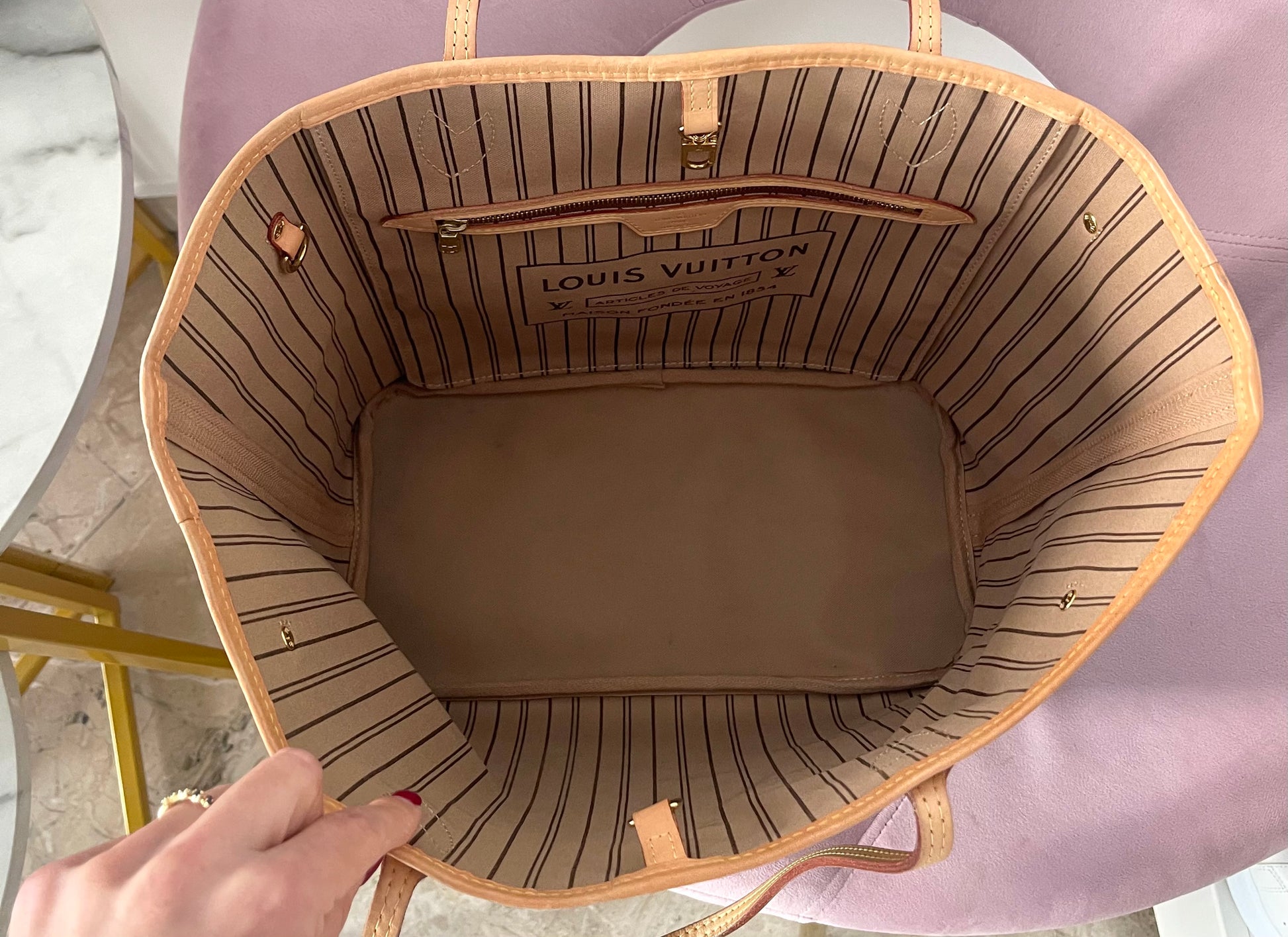 Borsa Neverfull MM Monogram Louis Vuitton