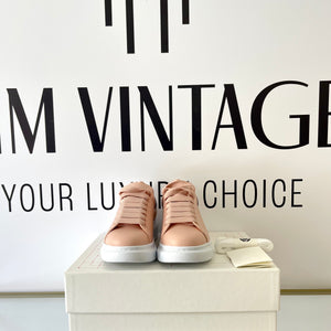Sneaker Alexander McQueen clay/silver 38