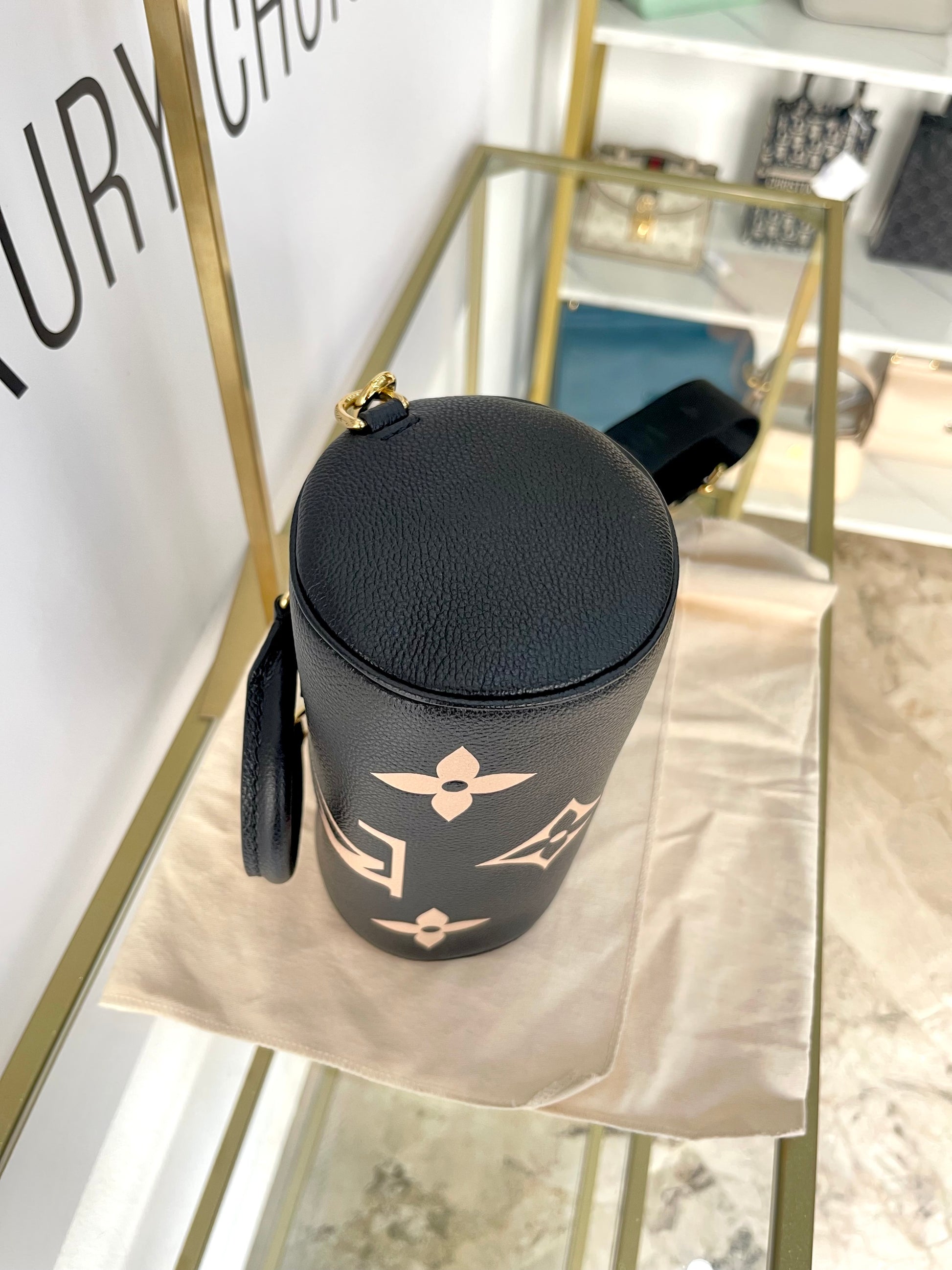 Borsa Papillon BB Monogram Empreinte Bicolor Louis Vuitton
