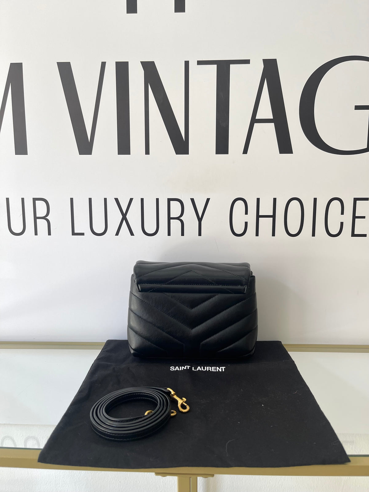 Borsa LouLou Toy hw oro Saint Laurent