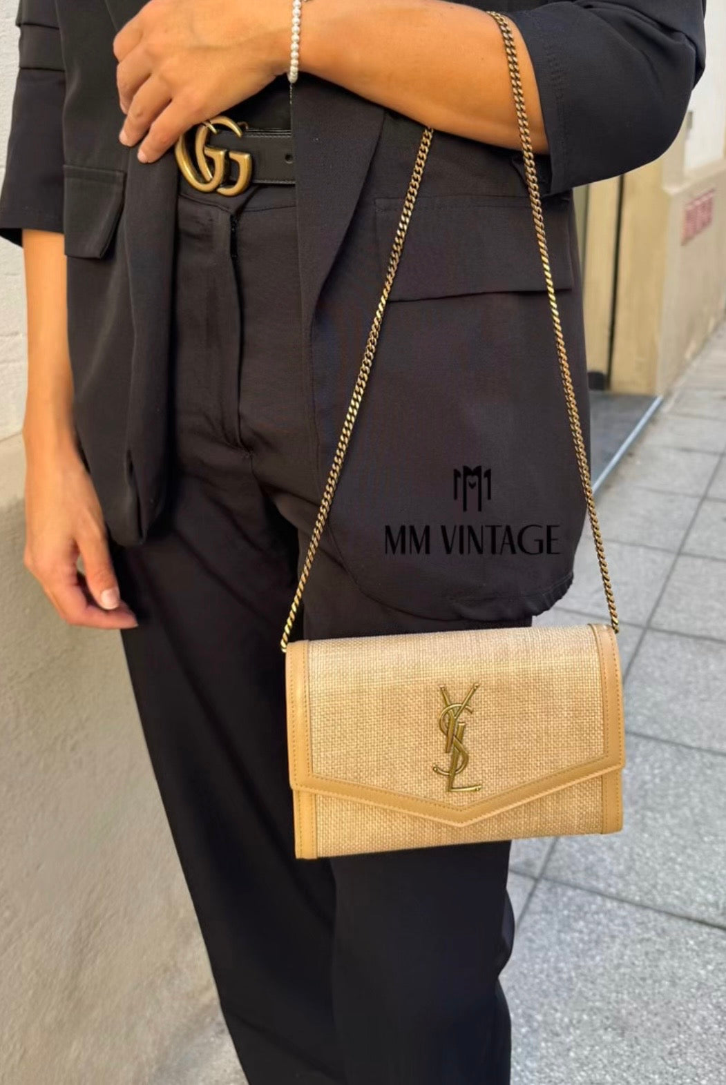 Wallet On Chain Uptown Saint Laurent