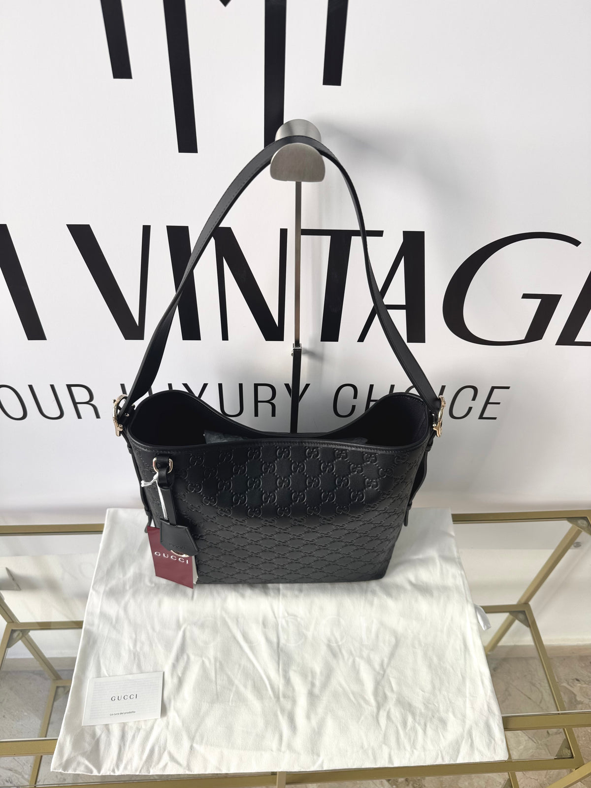 Borsa GG Emblem Gucci
