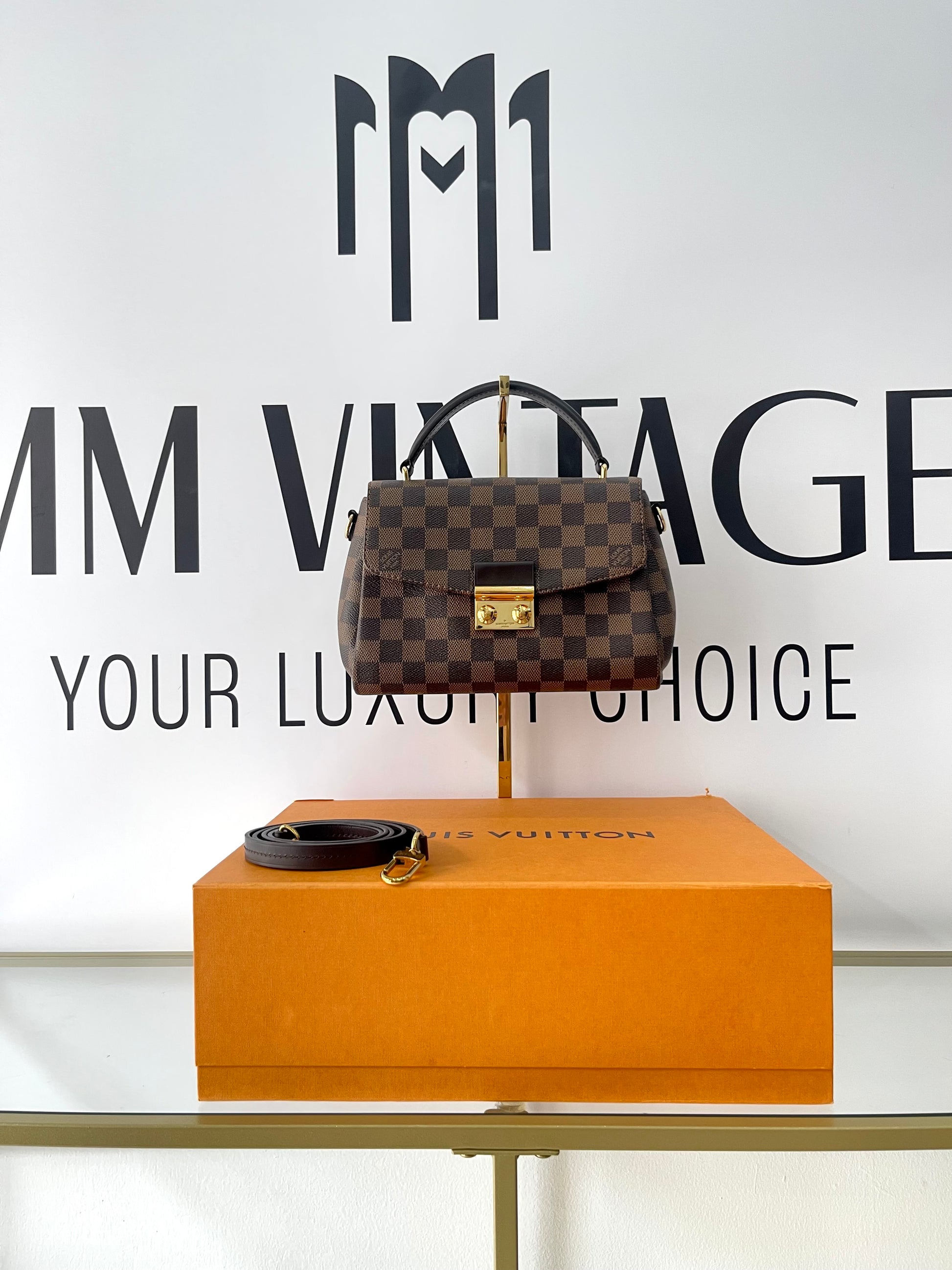 Borsa Croisette Damier Ebène Louis Vuitton