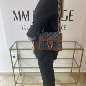 Borsa Dionysus in Denim Gucci