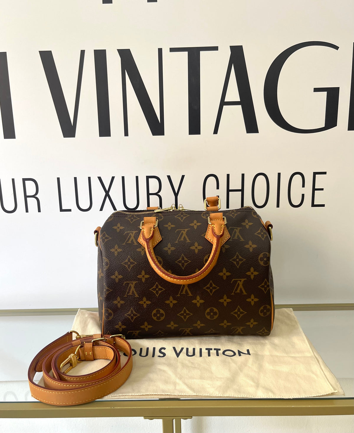 Borsa Speedy Bandoulière 25 Monogram Louis Vuitton
