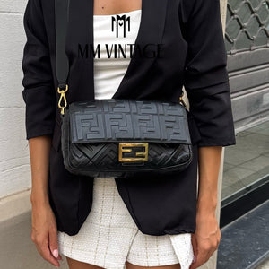 Borsa Baguette FF Fendi