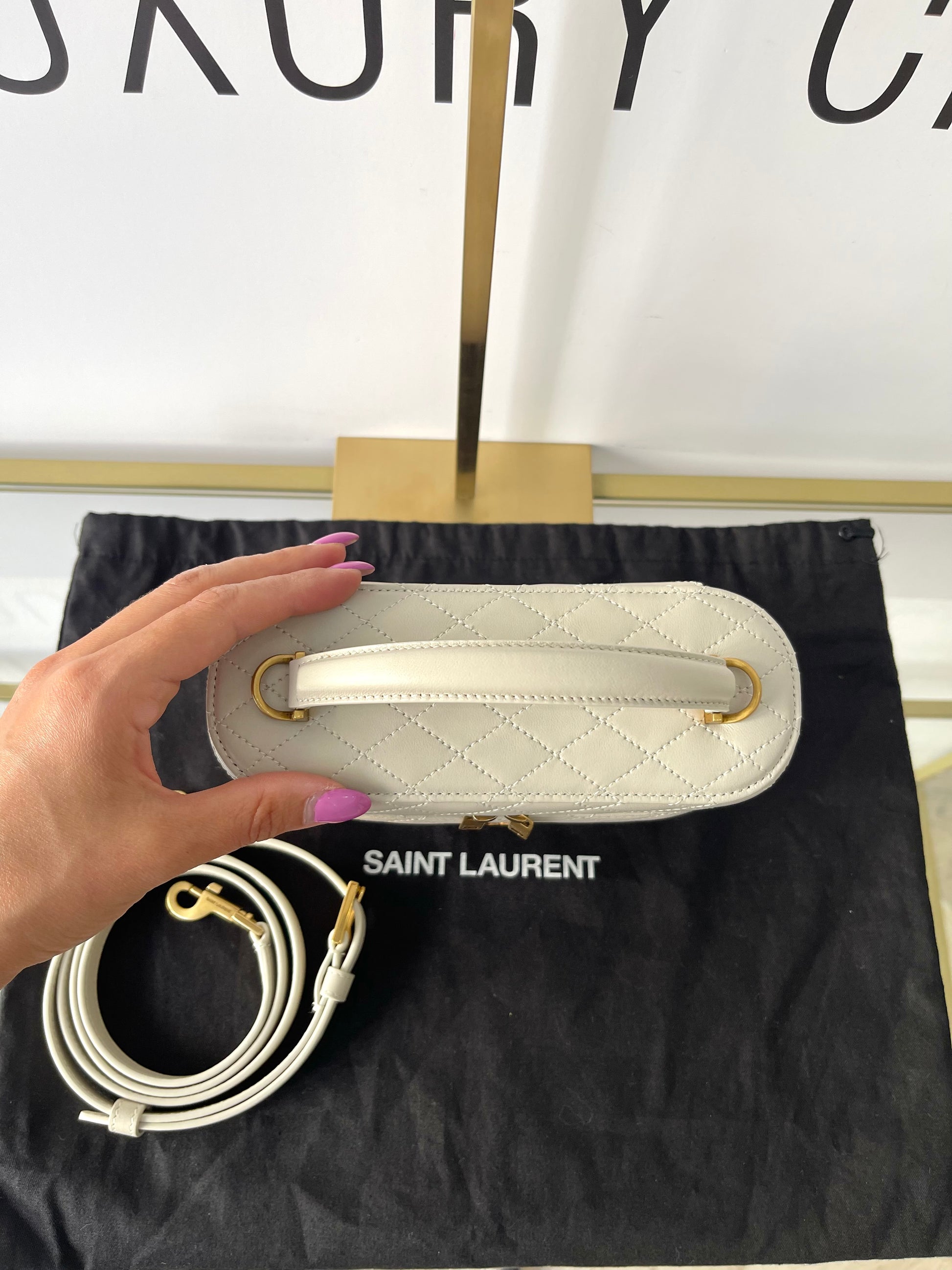 Borsa Gaby Vanity Medium Saint Laurent