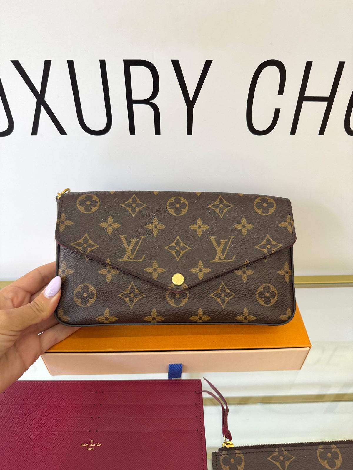 Pochette Félicie Monogram Louis Vuitton