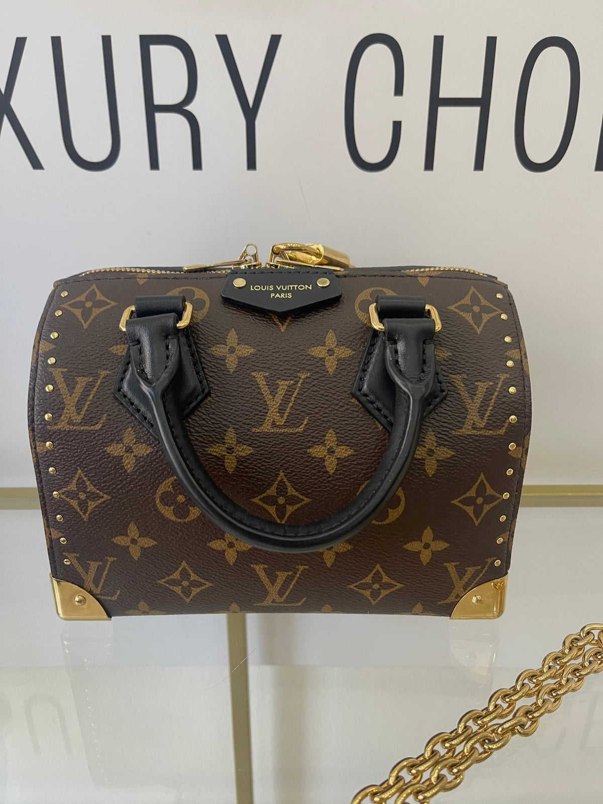 Borsa Speedy Trunk 20 Monogram Louis Vuitton