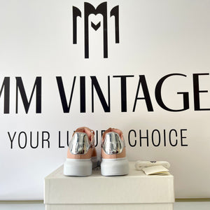 Sneaker Alexander McQueen clay/silver 38