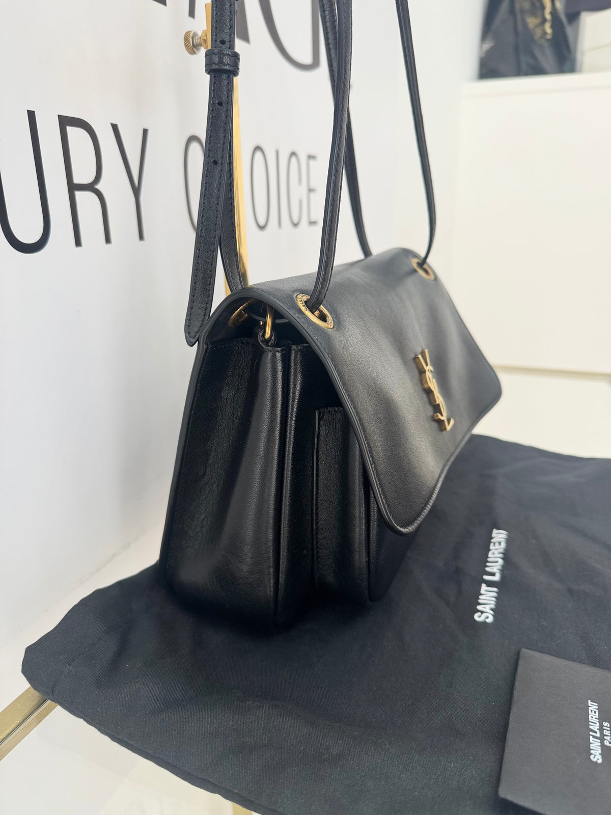 Borsa Niki hw oro Saint Laurent