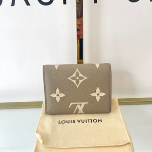Portafoglio Victorine Monogram Empreinte bicolor Louis Vuitton