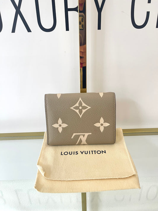 Portafoglio Victorine Monogram Empreinte bicolor Louis Vuitton