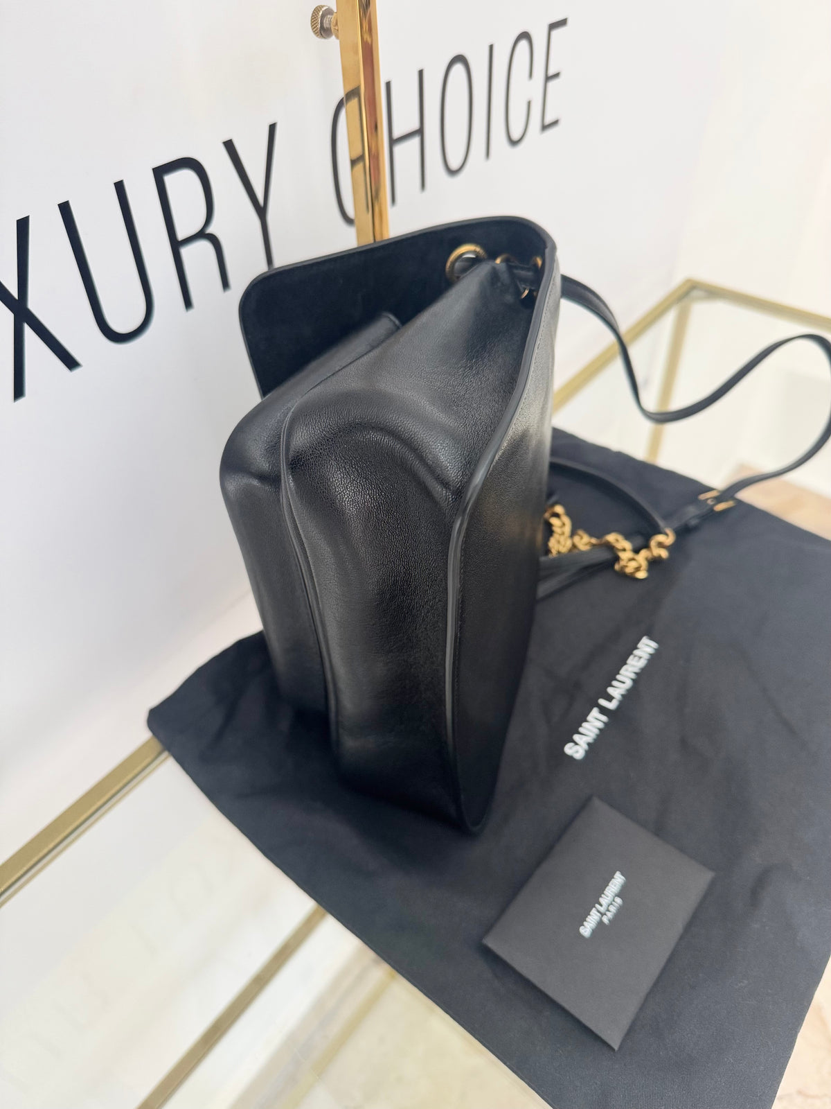 Borsa Niki hw oro Saint Laurent