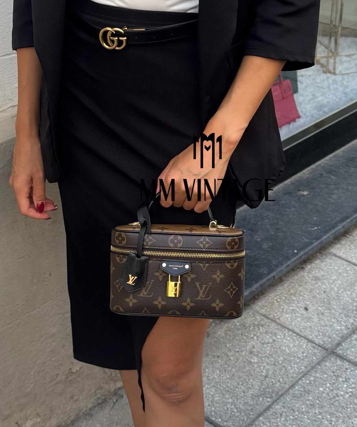 Borsa Vanity PM Monogram Reverse Louis Vuitton