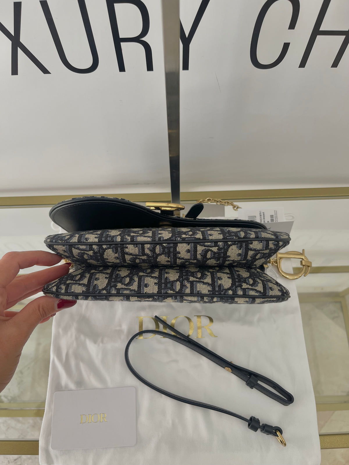 Pochette Gallop Saddle Christian Dior