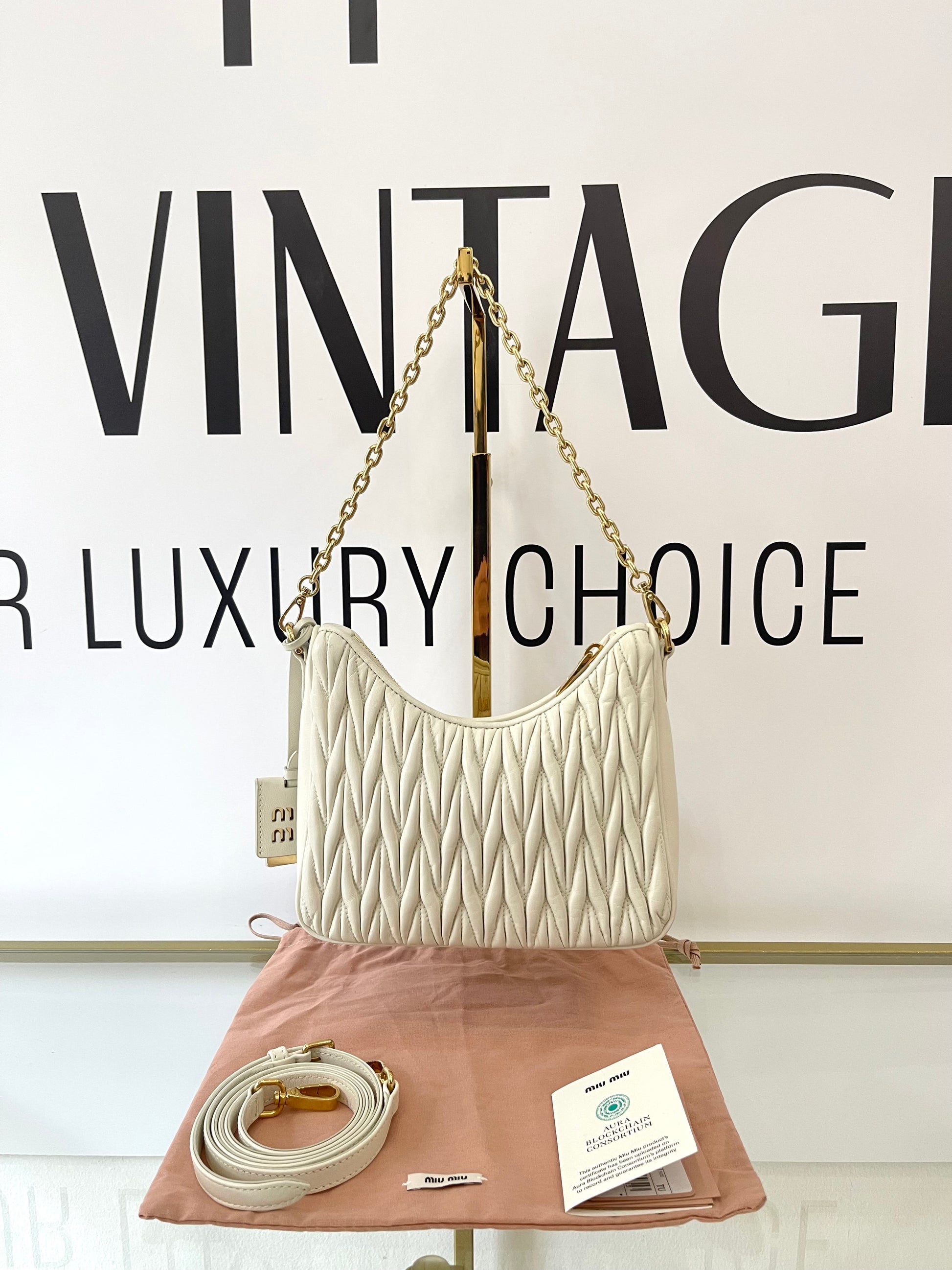 Borsa Matelassè Miu Miu