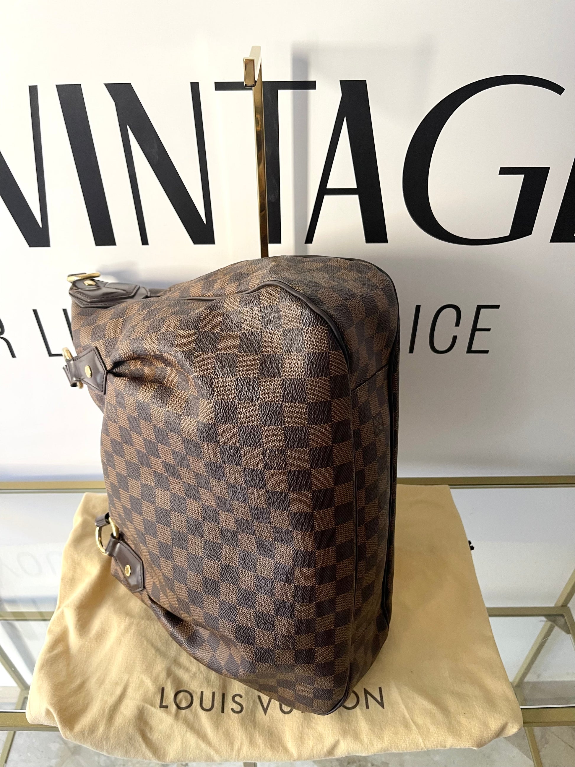 Borsa Evora MM Damier Ebéne Louis Vuitton