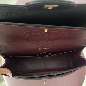 Borsa Timeless Jumbo hw oro caviar doppia patta Chanel