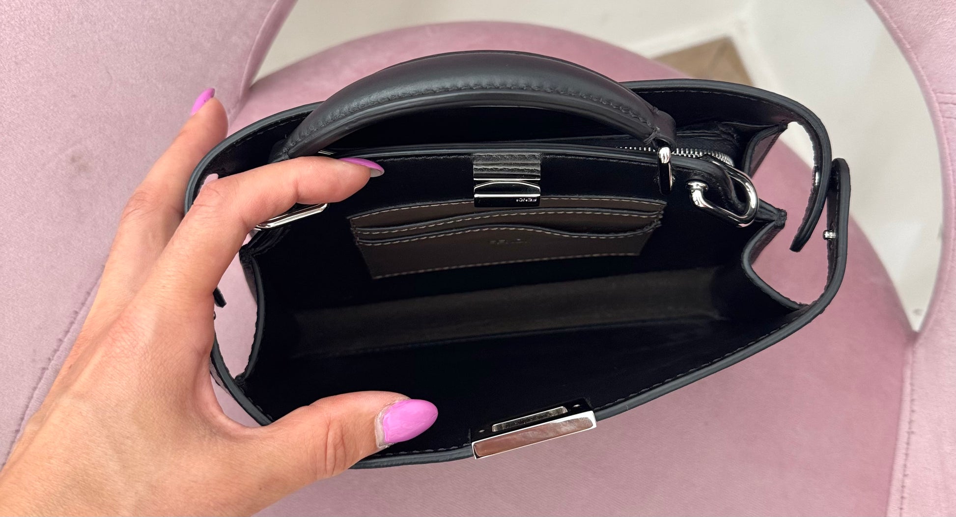 Borsa Peekaboo ISeeU FF Fendi