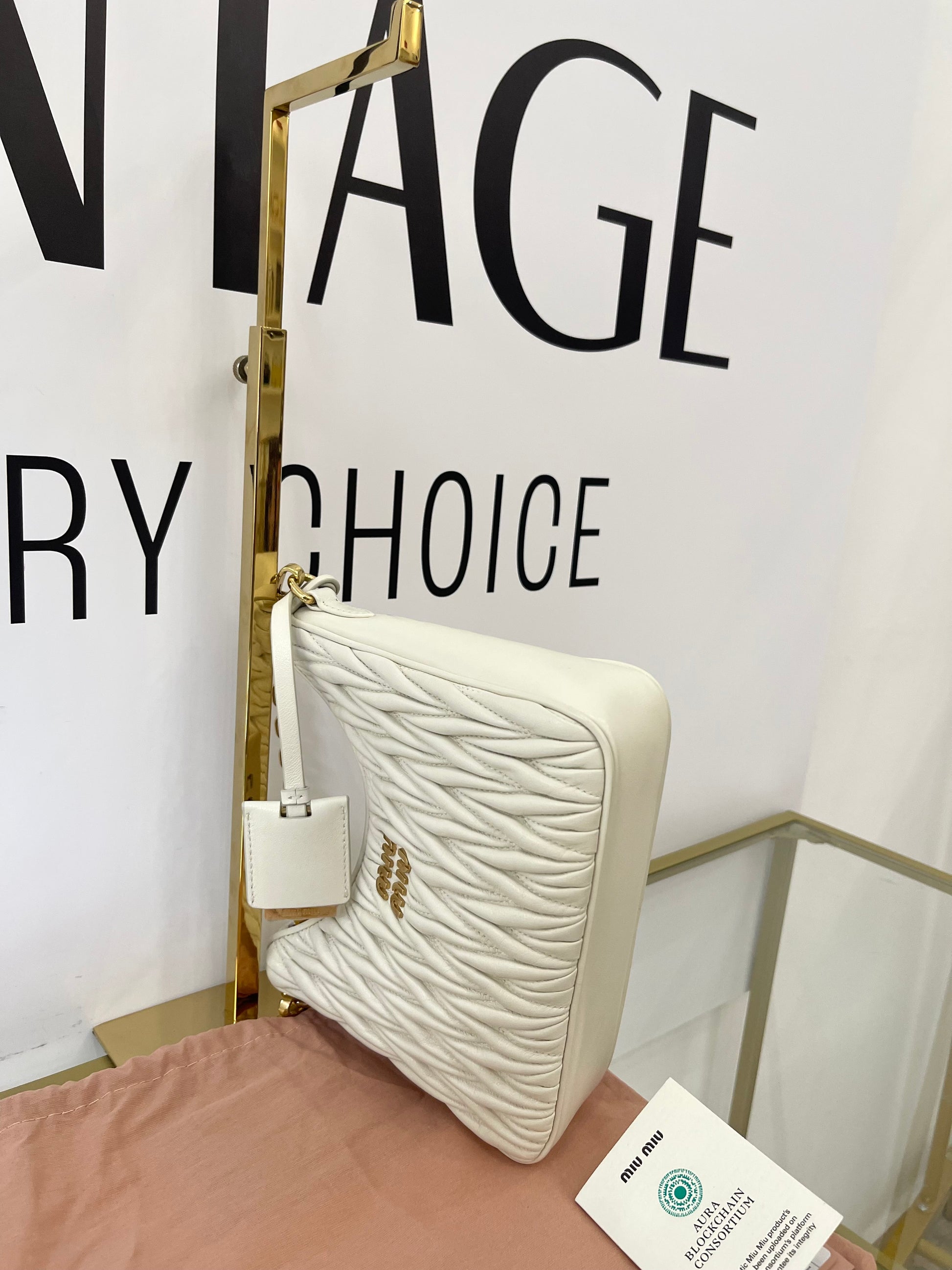 Borsa Matelassè Miu Miu