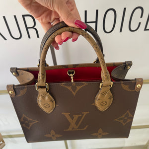 Borsa OnTheGo PM Monogram Reverse Giant Louis Vuitton