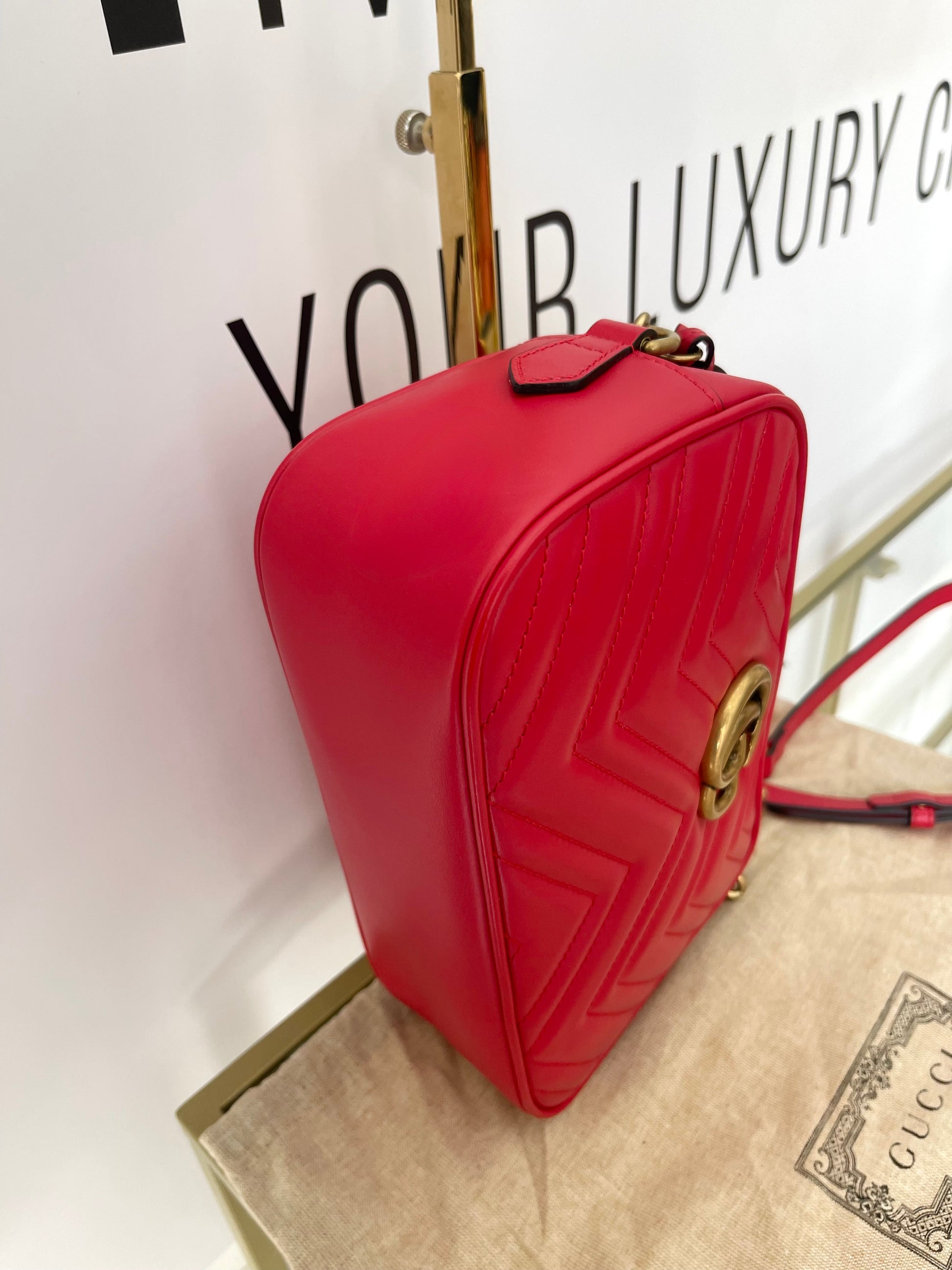 Borsa Camera Bag GG Marmont Matelassé Gucci