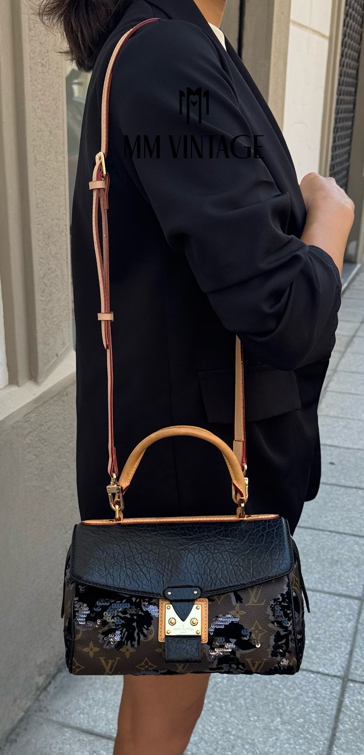 Borsa Fleur de Jais Carrousel Monogram Louis Vuitton LIMITED EDITION